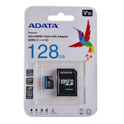 ADATA MEMORIA MICRO SD 128GB CLASE 10