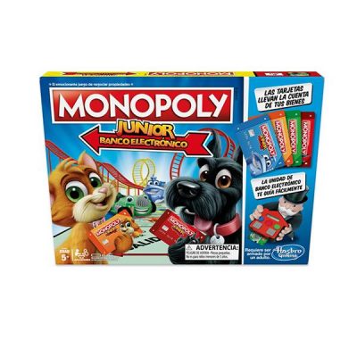 MONOPOLY JUNIOR BANCO ELECTRÓNICO