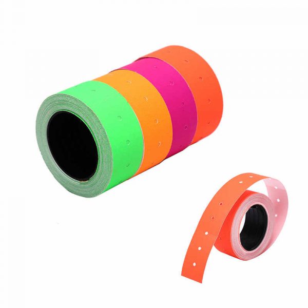 ROLLOS ETIQUETA PARA PRECIOS DE COLORES