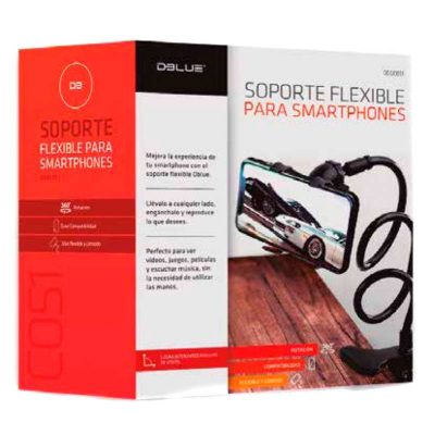 SOPORTE PORTA CELULAR FLEXIBLE DBLUE