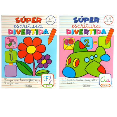 LIBRO SÚPER ESCRITURA DIVERTIDA