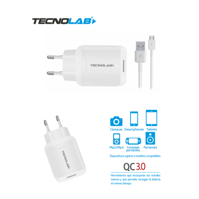 KIT CARGADOR RÁPIDO TL030W