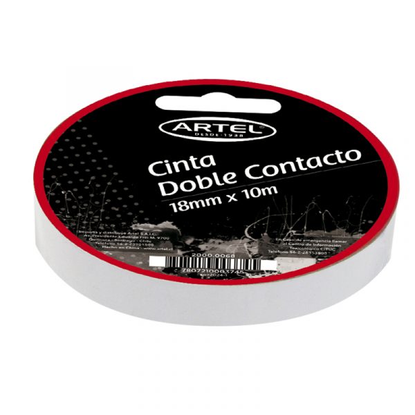 CINTA DOBLE CONTACTO 18MMX10MTS.