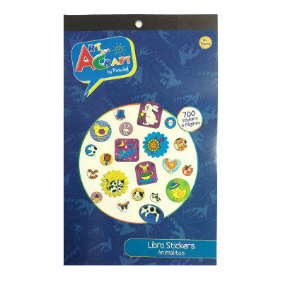 LIBRO STICKERS ANIMALITOS
