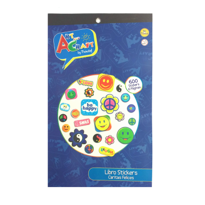 LIBRO STICKERS CARITAS FELICES