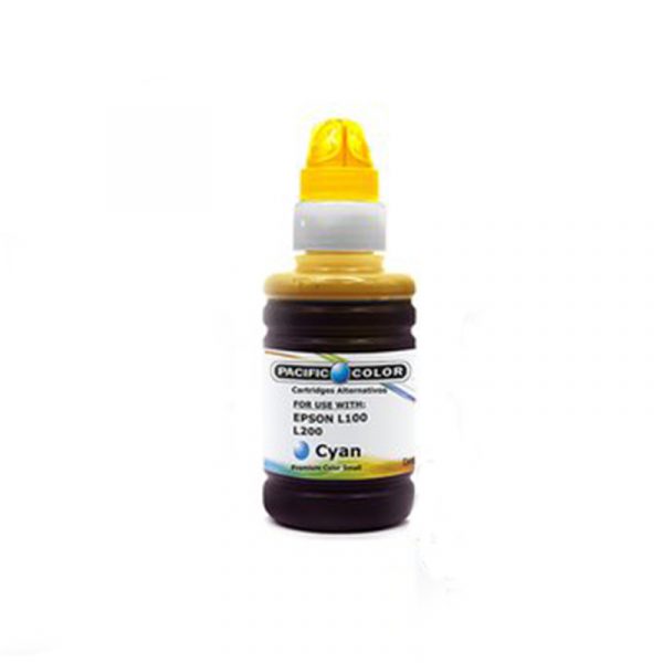 BOTELLA TINTA L100/L200 AMARILLA Pacific Color 100ml