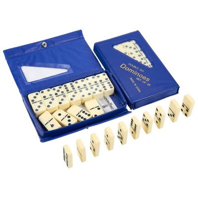JUEGO DE DOMINO PROFESIONAL 28 PIEZAS