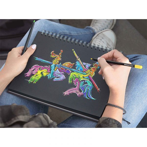 SET DE 50 ECOLAPICES DE COLORES SUPERSOFT FABER-CASTELL - Imagen 3