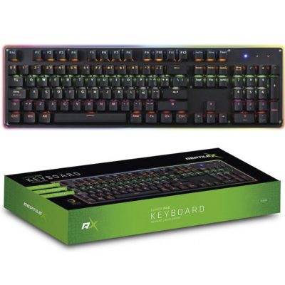 TECLADO GAMER PRO MACANICO RETROILUMINADO RX0004