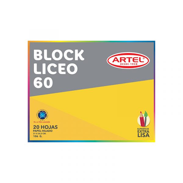 BLOCK CHICO ARTEL 20 HOJAS