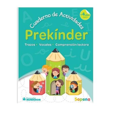 CUADERNO DE ACTIVIDADES PREKINDER SOPENA