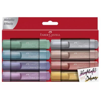 DESTACADOR METALLIC EFFECTS 8 COLORES