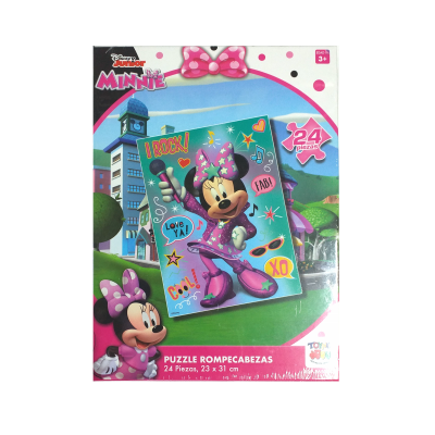 PUZZLE MINNIE 24 PIEZAS