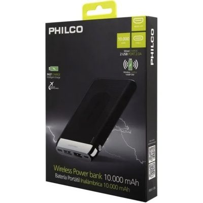 BATERIA PORTATIL INALAMBRICA 10.000 mAh