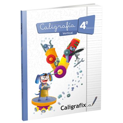 CUADERNO 4° Básico Vertical CALIGRAFIX