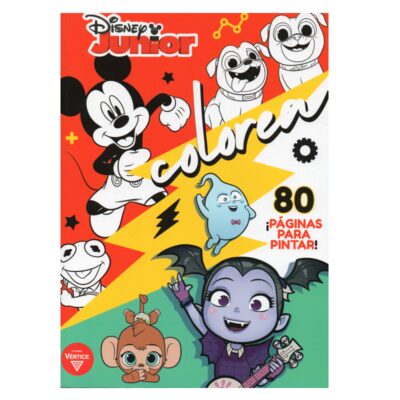 LIBRO COLOREA CON DISNEY JR.