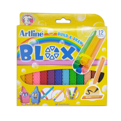 LAPICES ARTLINE BRUSH BLOX 12 COLORES