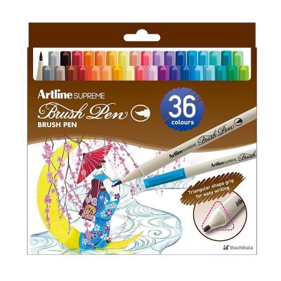 LAPICES ARTLINE SUPREME BRUSH PEN 36 COLORES