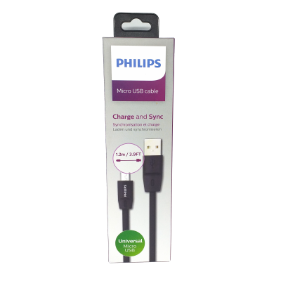 CABLE MICRO USB PHILIPS 1.2 METROS