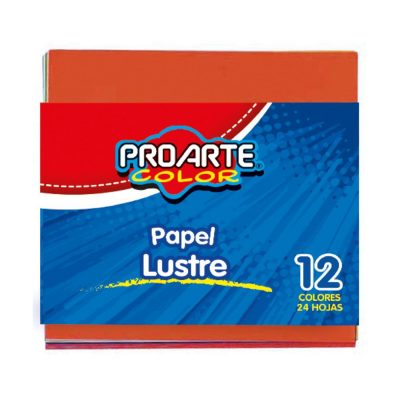 BLOCK DE PAPEL LUSTRE PROARTE 10X10 CMS.
