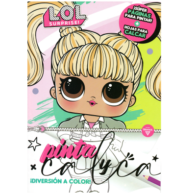 LIBRO DE COLOREAR L.O.L.