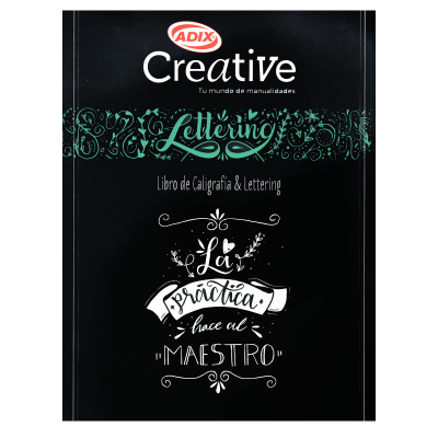 LIBRO DE CALIGRAFÍA Y LETTERING CREATIVE