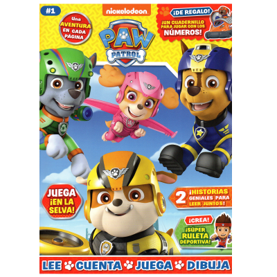 LIBRO DE ACTIVIDADES PAW PATROL