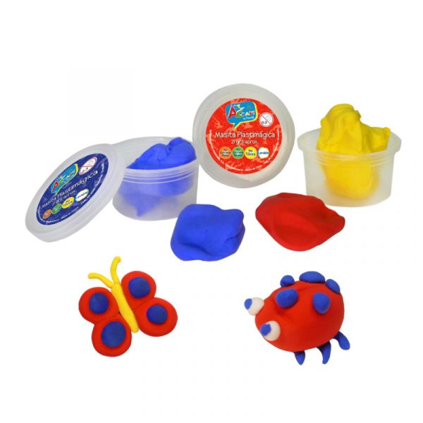SET MASITAS PLASTIMAGICAS 6 UNIDADES - Imagen 2