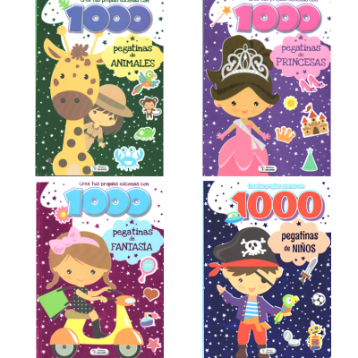LIBRO 1000 PEGATINAS
