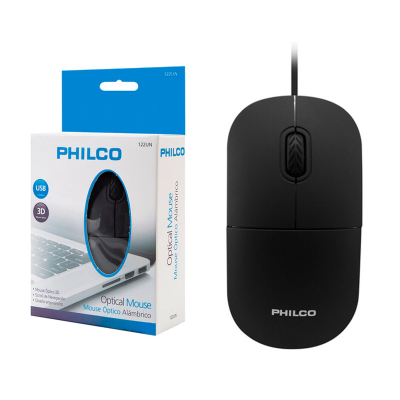 MOUSE ALAMBRICO OPTICO PHILCO
