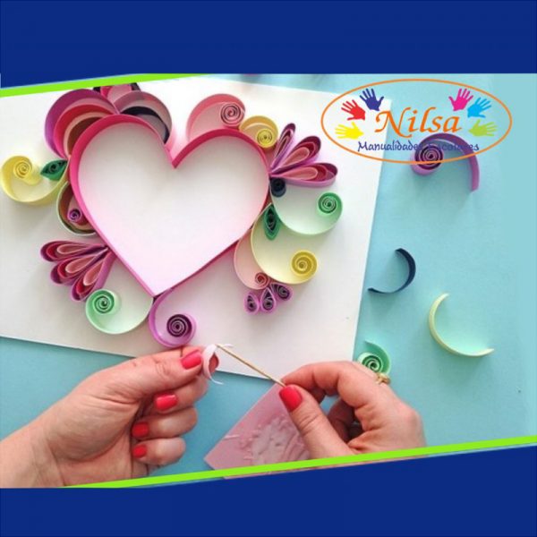 QUILLING O FILIGRANA SET 200 TIRAS EN 20 COLORES - Imagen 2