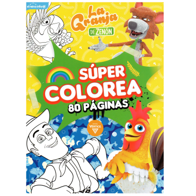 LIBRO SÚPER COLOREA: LA GRANJA DE ZENÓN