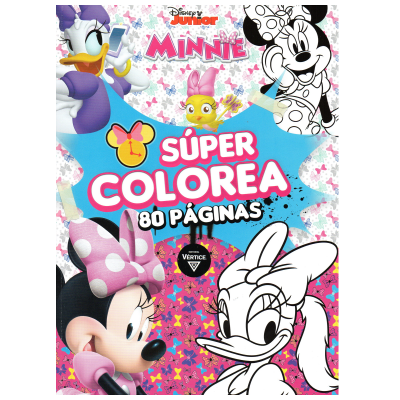 LIBRO SÚPER COLOREA: MINNIE