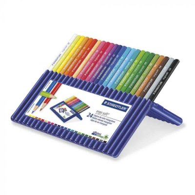 LAPICES 24 COLORES TRIANGULAR ERGOSOFT