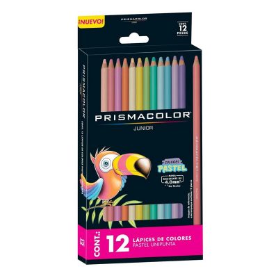 Lápices de Colores Prismacolor Junior Set 12 Pasteles