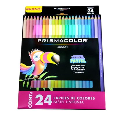 Lápices de Colores Prismacolor Junior Set 24 Pasteles