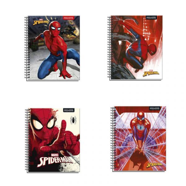 CUADERNO UNIVERSITARIO SPIDERMAN PROARTE 100 HOJAS