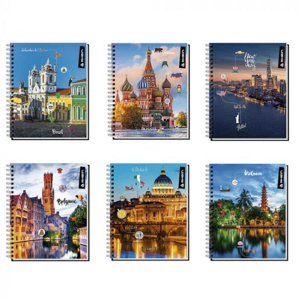 Cuaderno Universitario Travel Rhein