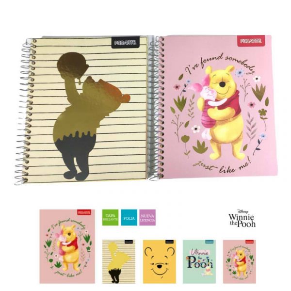 CUADERNO WINNIE THE POOH CUARTA