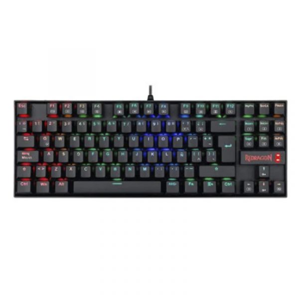 TECLADO GAMER MECANICO REDRAGON KUMARA NEGRO