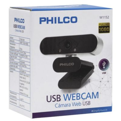WEBCAM USB PHILCO FULL HD 1080P