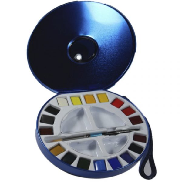 ACUARELA EN PASTILLAS AQUAFINE DARLER ROWNEY LATA 18 COLORES - Imagen 2