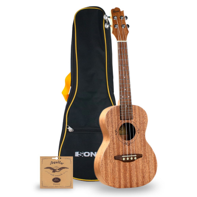 UKELELE KAUAI SOPRANO LIGHT BROWN