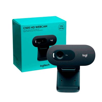 CAMARA WEBCAM LOGITECH C505 HD 720P CON MICROFONO - LIFEMAX