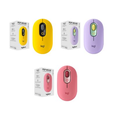 MOUSE INALÁMBRICO POP CON BOTÓN EMOJI