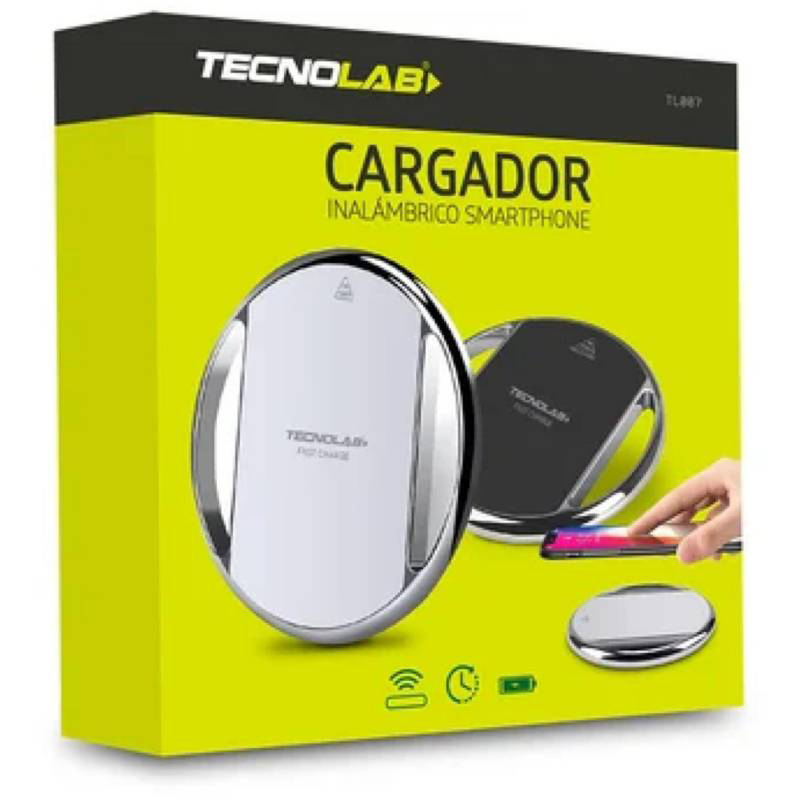 CARGADOR QI INALAMBRICO TELEFONO CELULAR 10W 5V 2A BLANCO – Librería  Servicom