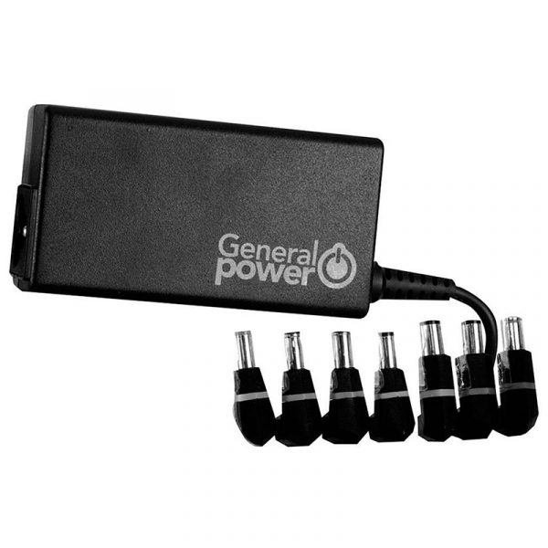 CARGADOR UNIVERSAL NOTEBOOK 65W GENERAL POWER 65SLI - Imagen 2