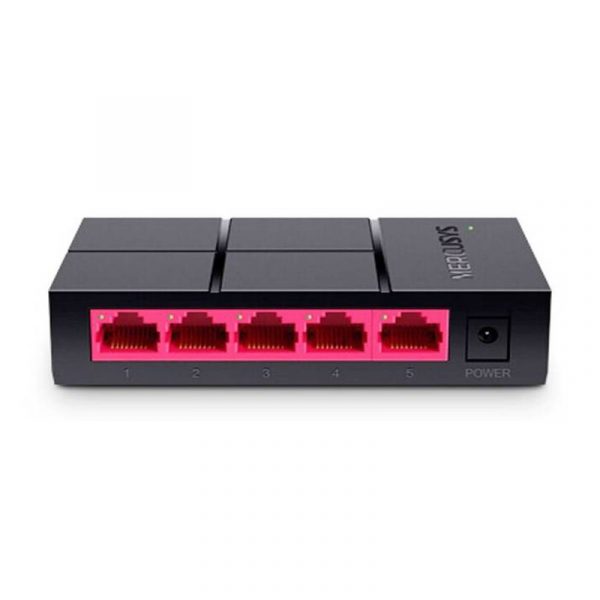 SWITCH DE ESCRITORIO MERCUSYS MS105 5 PUERTOS 10/100/1000 Mbps - Imagen 2