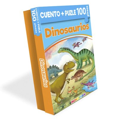 PUZLE CUENTO DINOSAURIOS (100 PIEZAS)