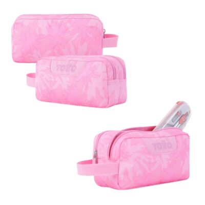 Estuche Multiuso Totto Escuadra Rosado
